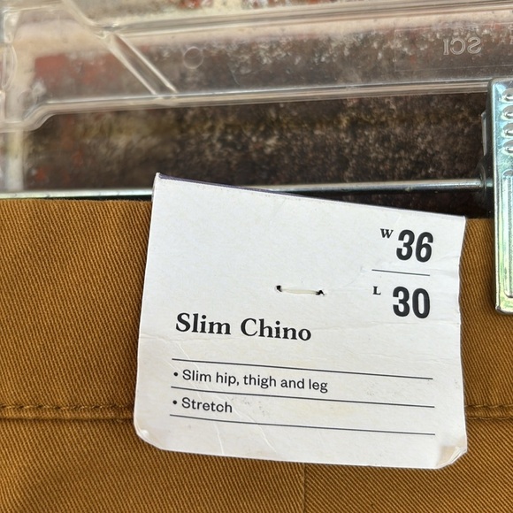 Goodfellow and Co. Mustard Slim Chino Pants - Picture 9 of 13